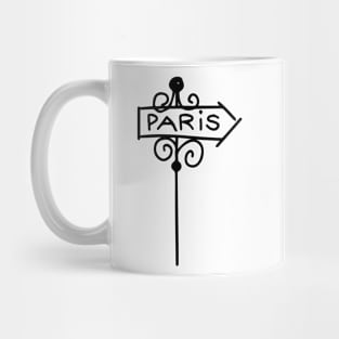 Paris sign Mug